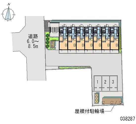 ★手数料０円★入間郡毛呂山町南台５丁目　月極駐車場（LP）
